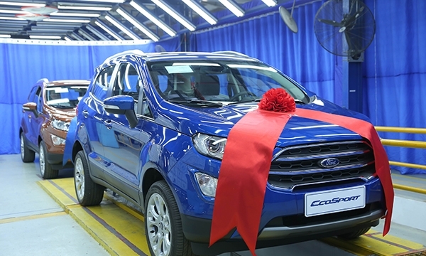 Xuất xưởng Ford EcoSport 2018 với nhiều cải tiến
